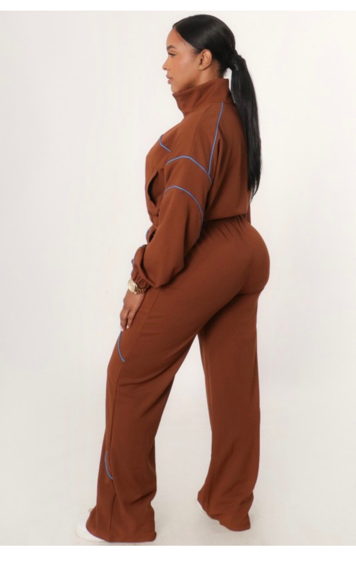 Brown and Blue track set