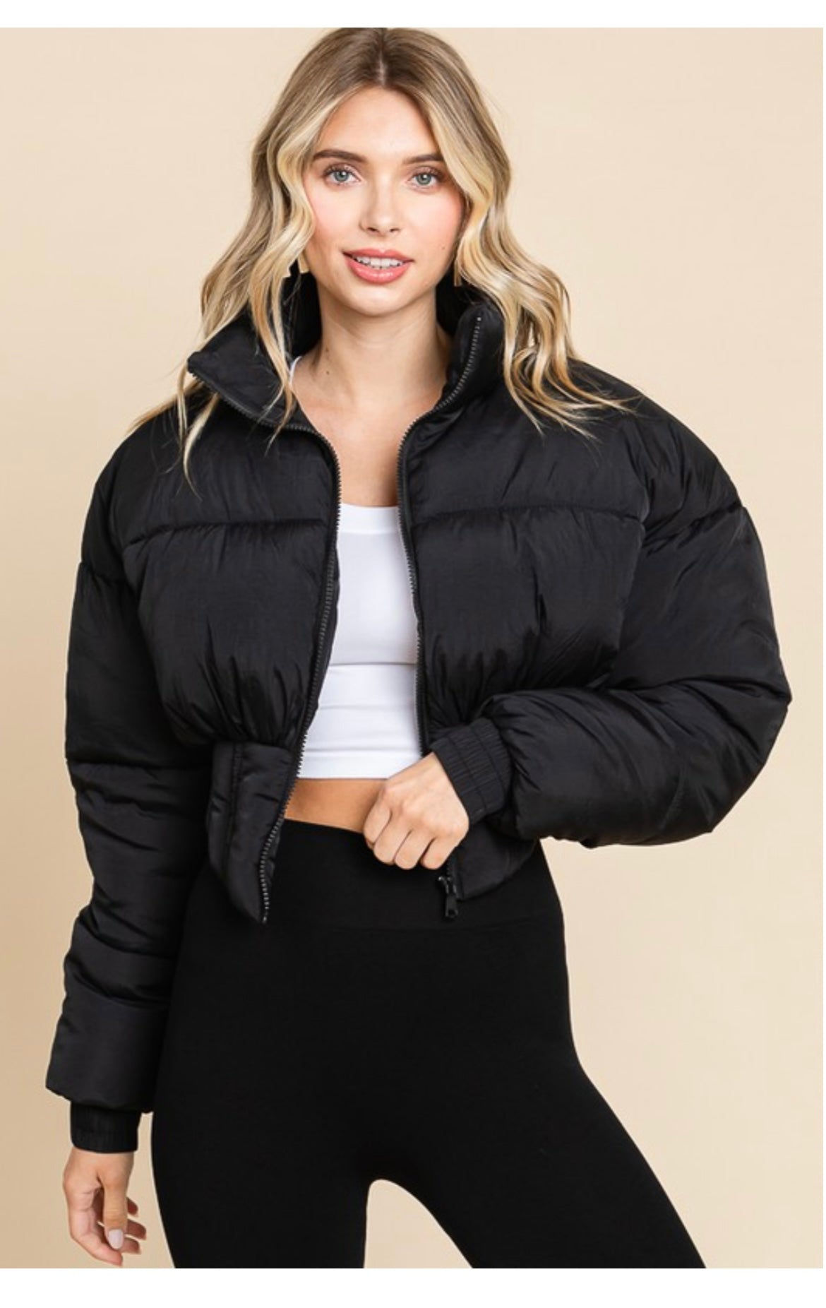 Corset Puffer Coat