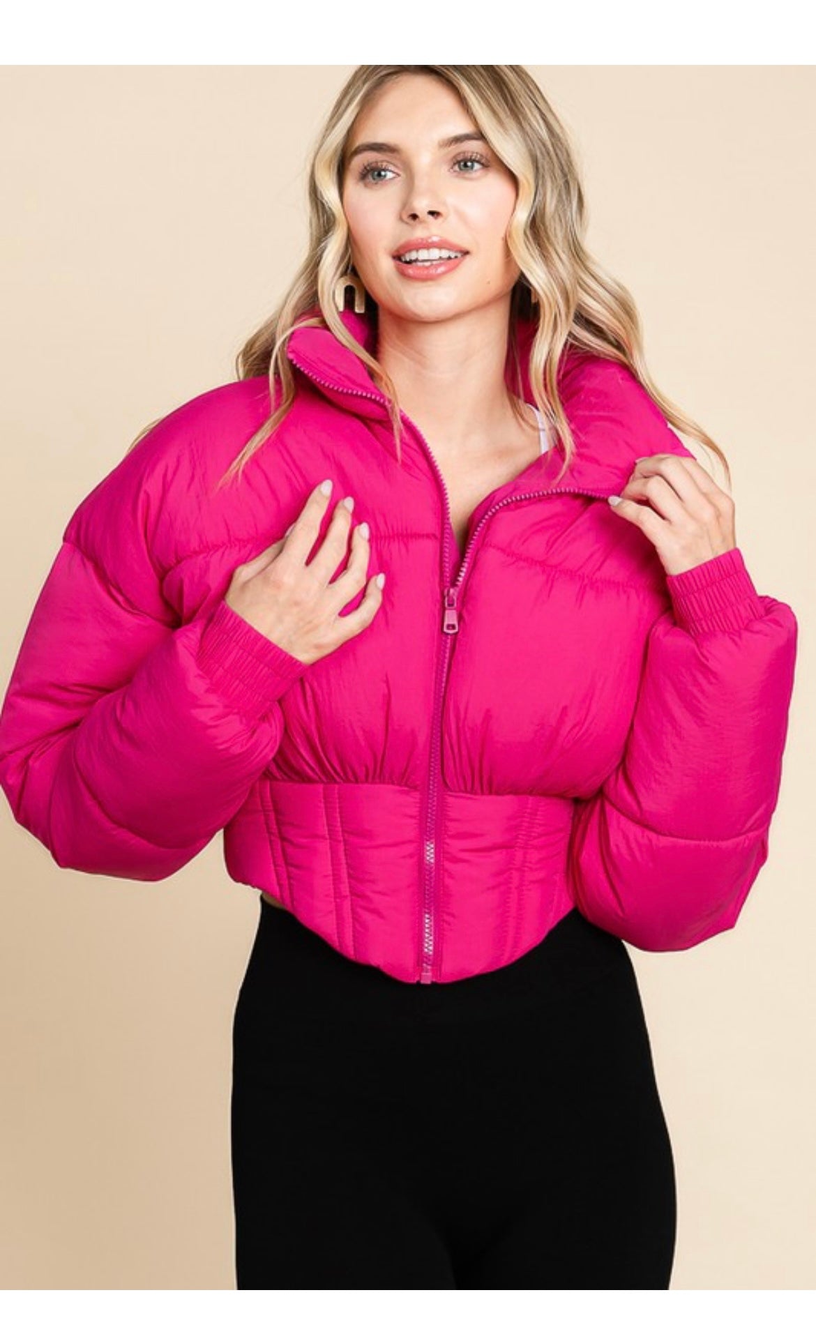 Corset Puffer Coat