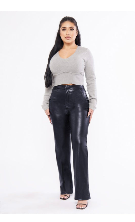 Leather Trouser Pants