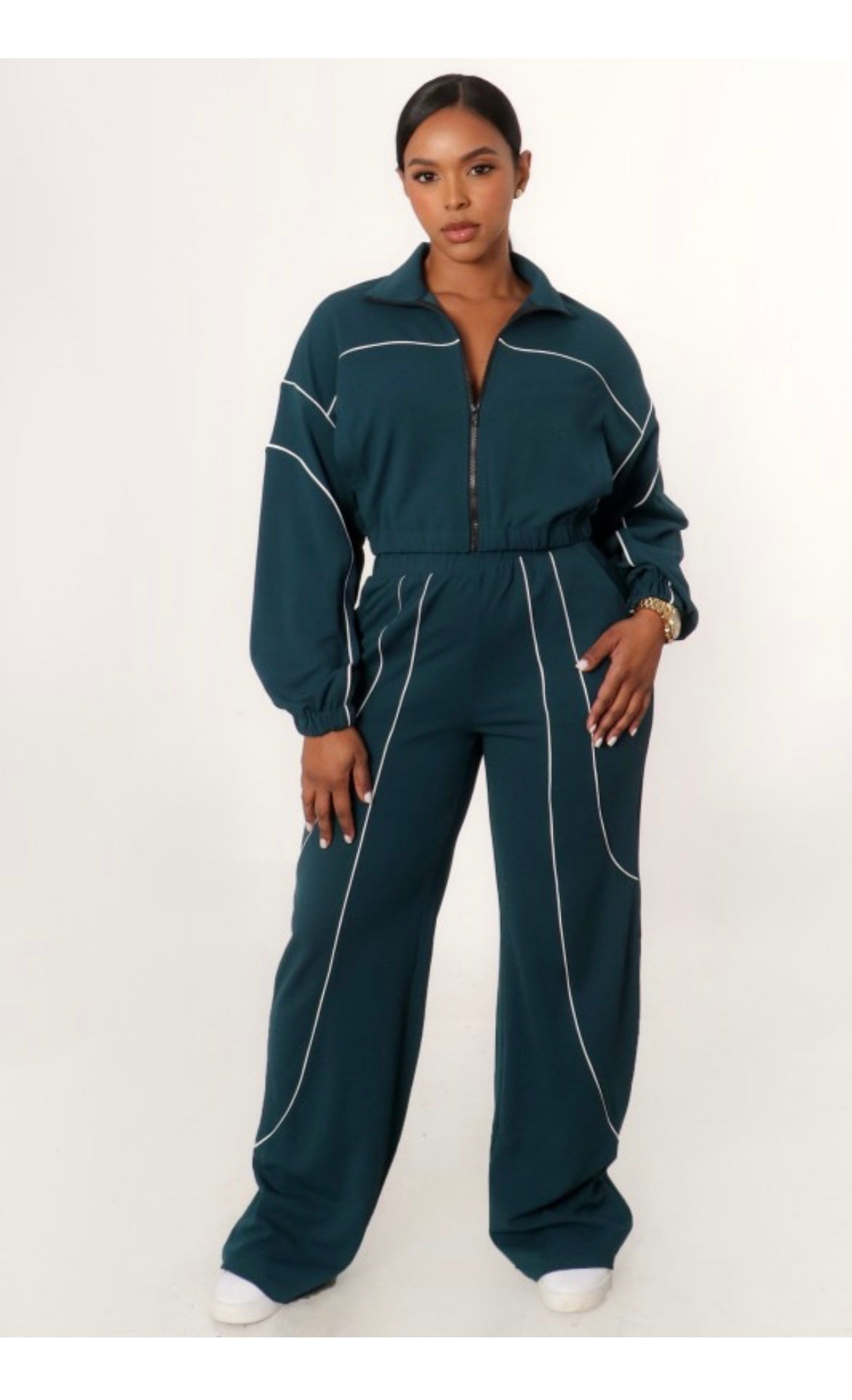 Brown and Blue Track Set